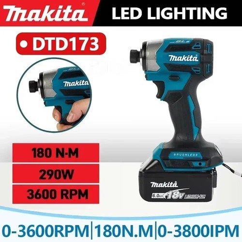 Makita dtd173 cordless impact - makita,