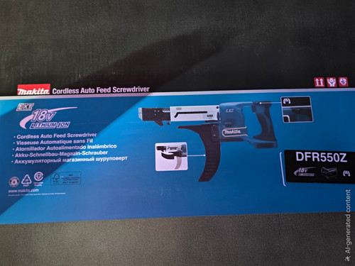 Makita dfr550z 18v lxt - 18v,