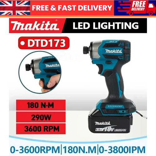 Makita dtd173 cordless impact - dtd173,